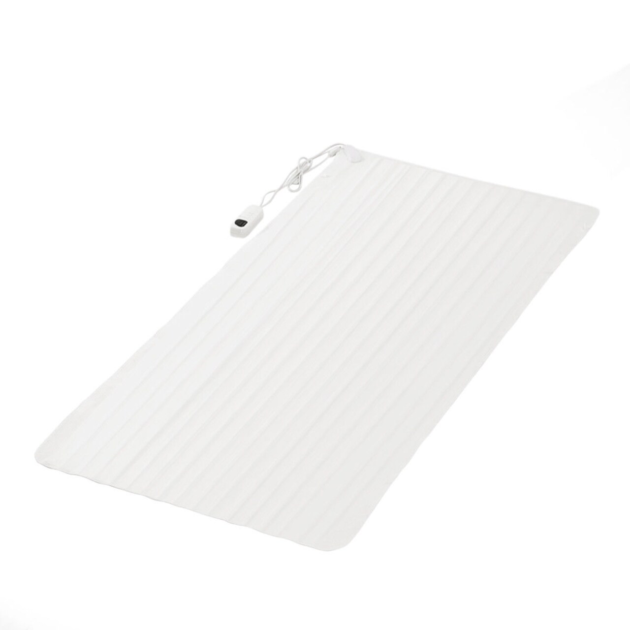 White Polyester Electric Heated Blanket with 5-Mode Temperature Control